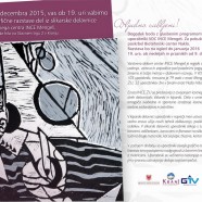 Grafična razstava del v Kranju