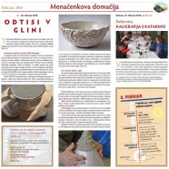 Razstava Odtisi v Menačenkovi domačiji